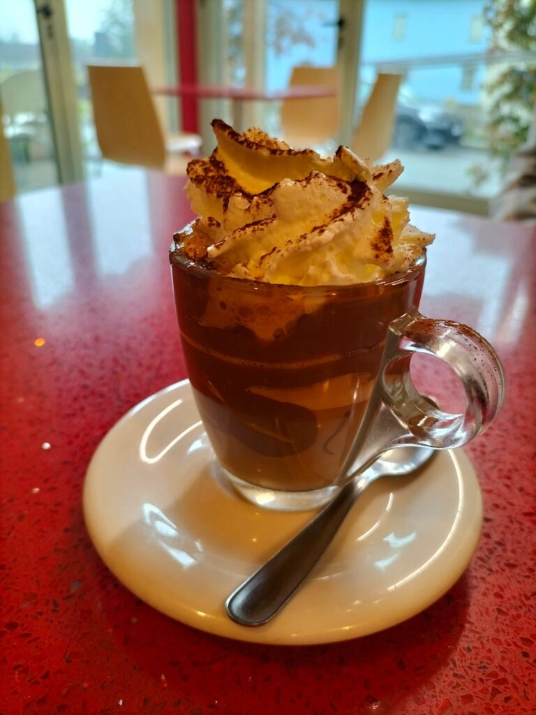 Koffie of aperitief bij 'Del Gatto'