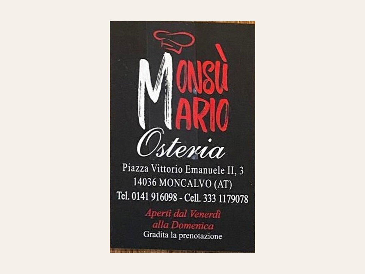 Osteria Monsù Mario