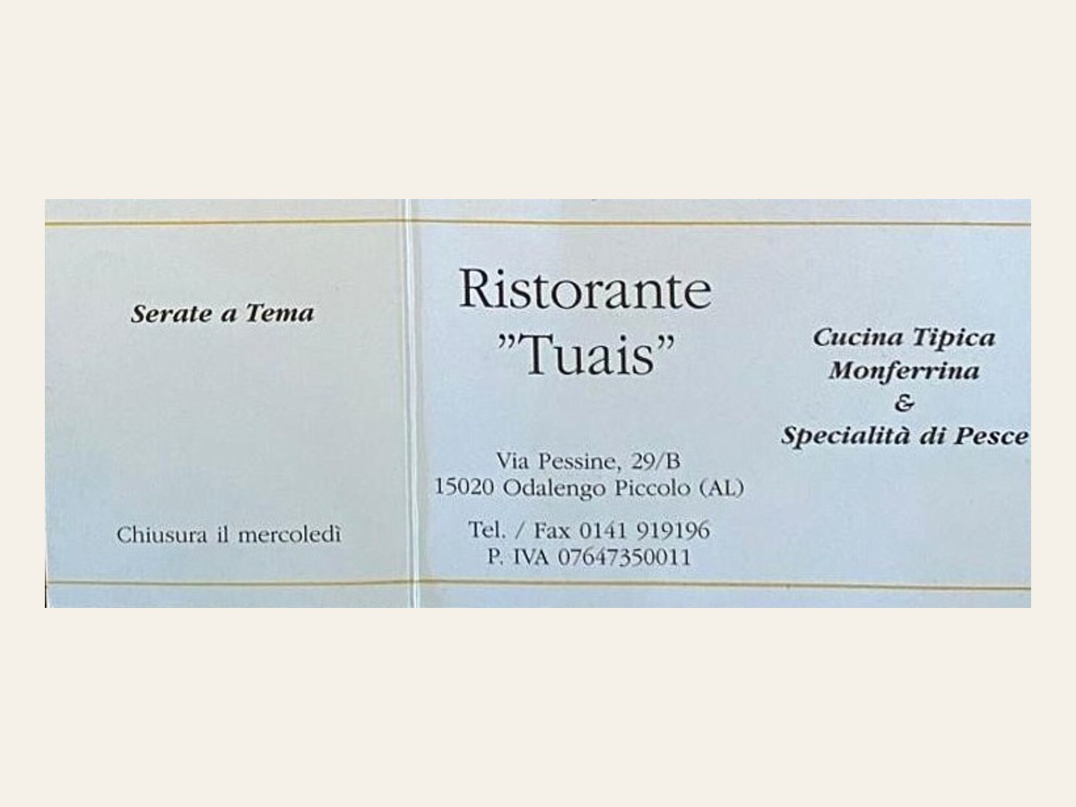 Ristorante Tuais